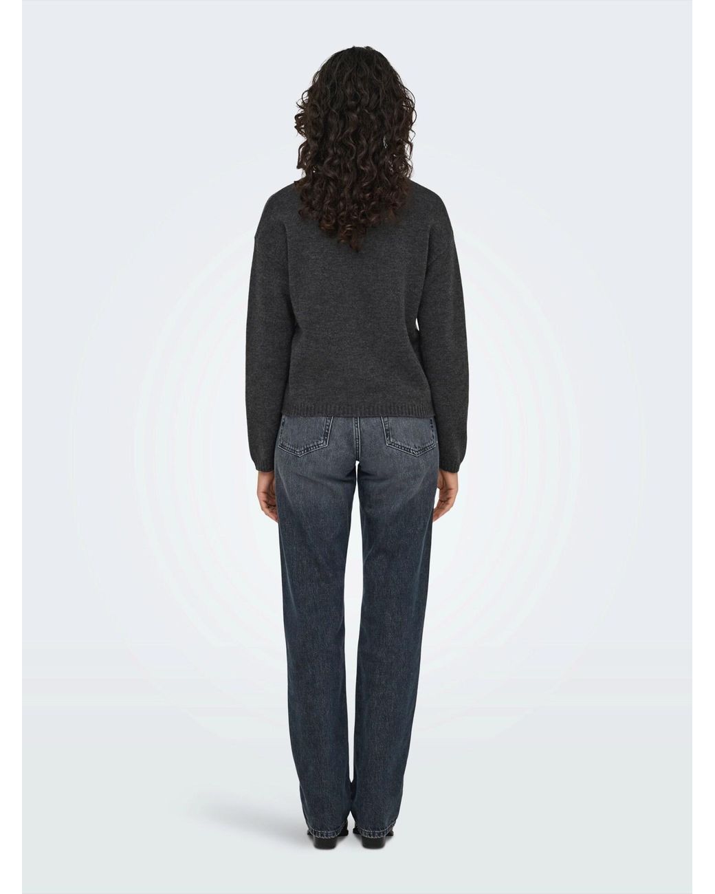 ONLY Black Pullover Onlrose
