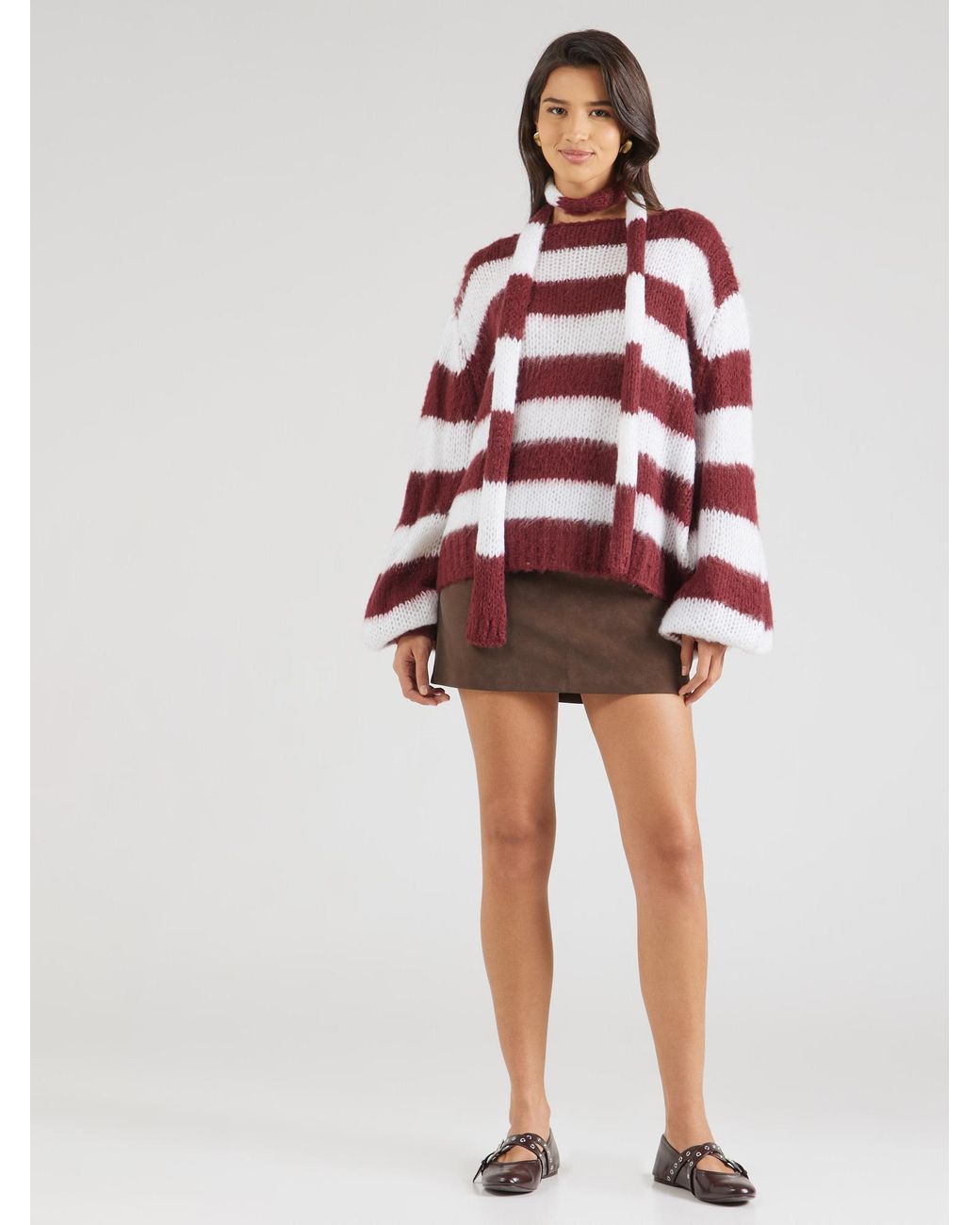 millane Red Pullover