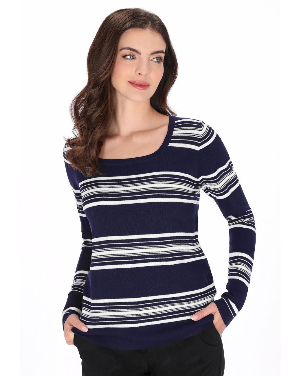 usha BLACK LABEL Blue Pullover