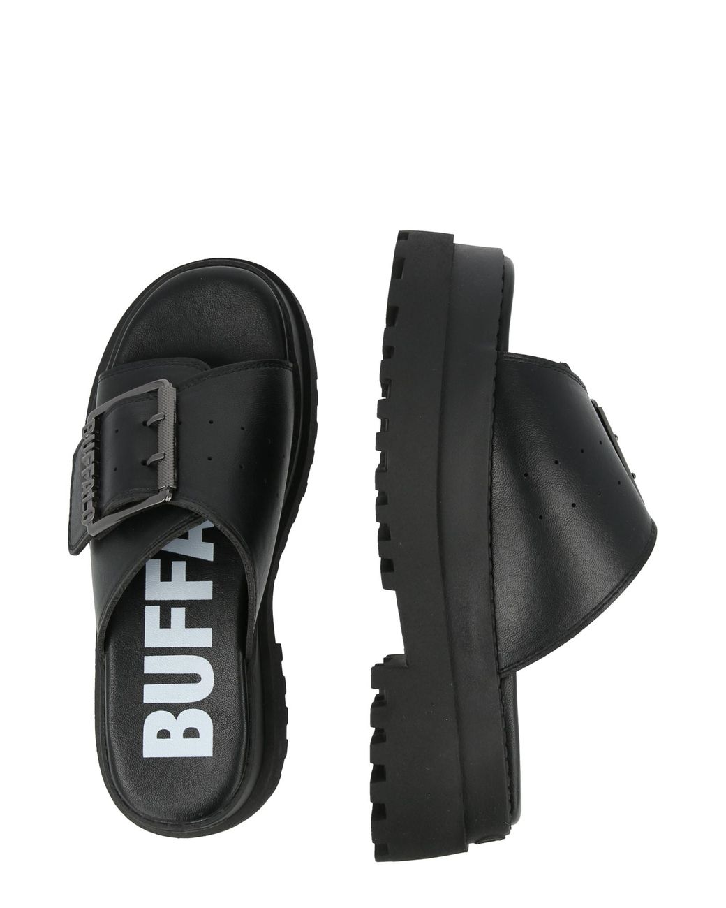 Buffalo Black Pantolette Pluto