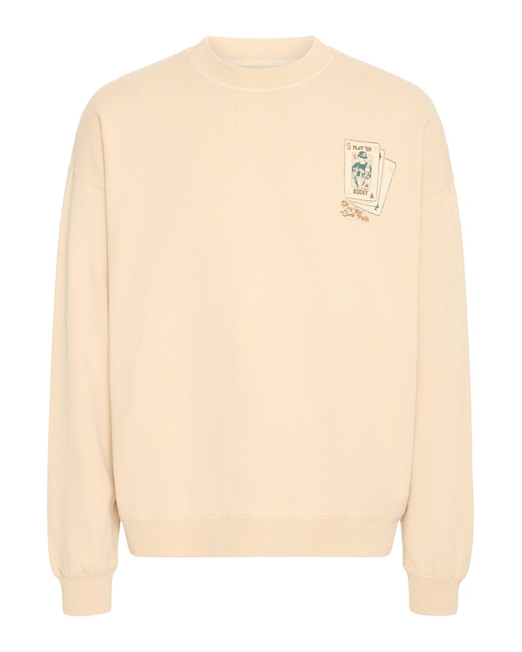 Solid Pullover Sdrami in Natural für Herren