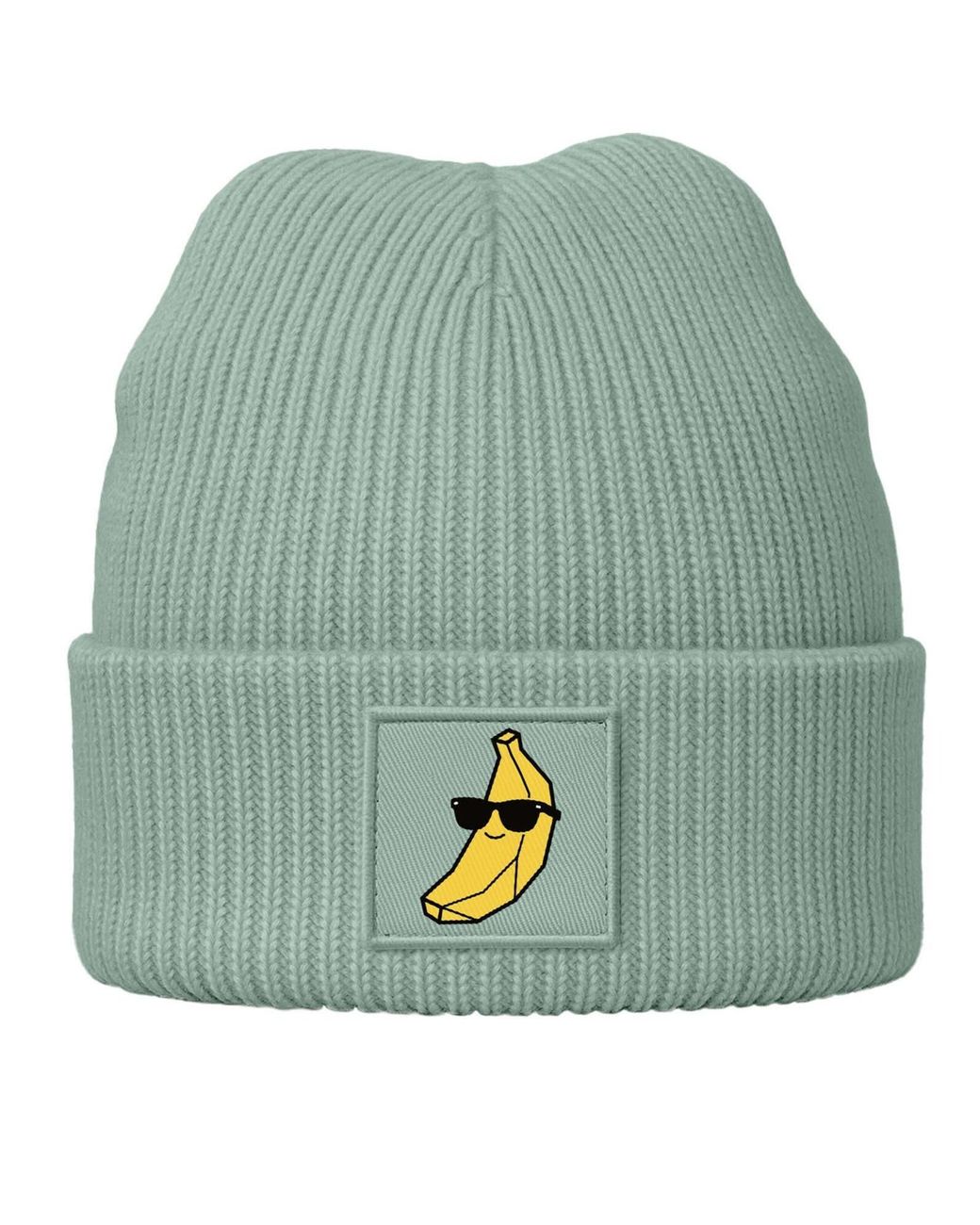 Neverless Mütze Banane in Green für Herren