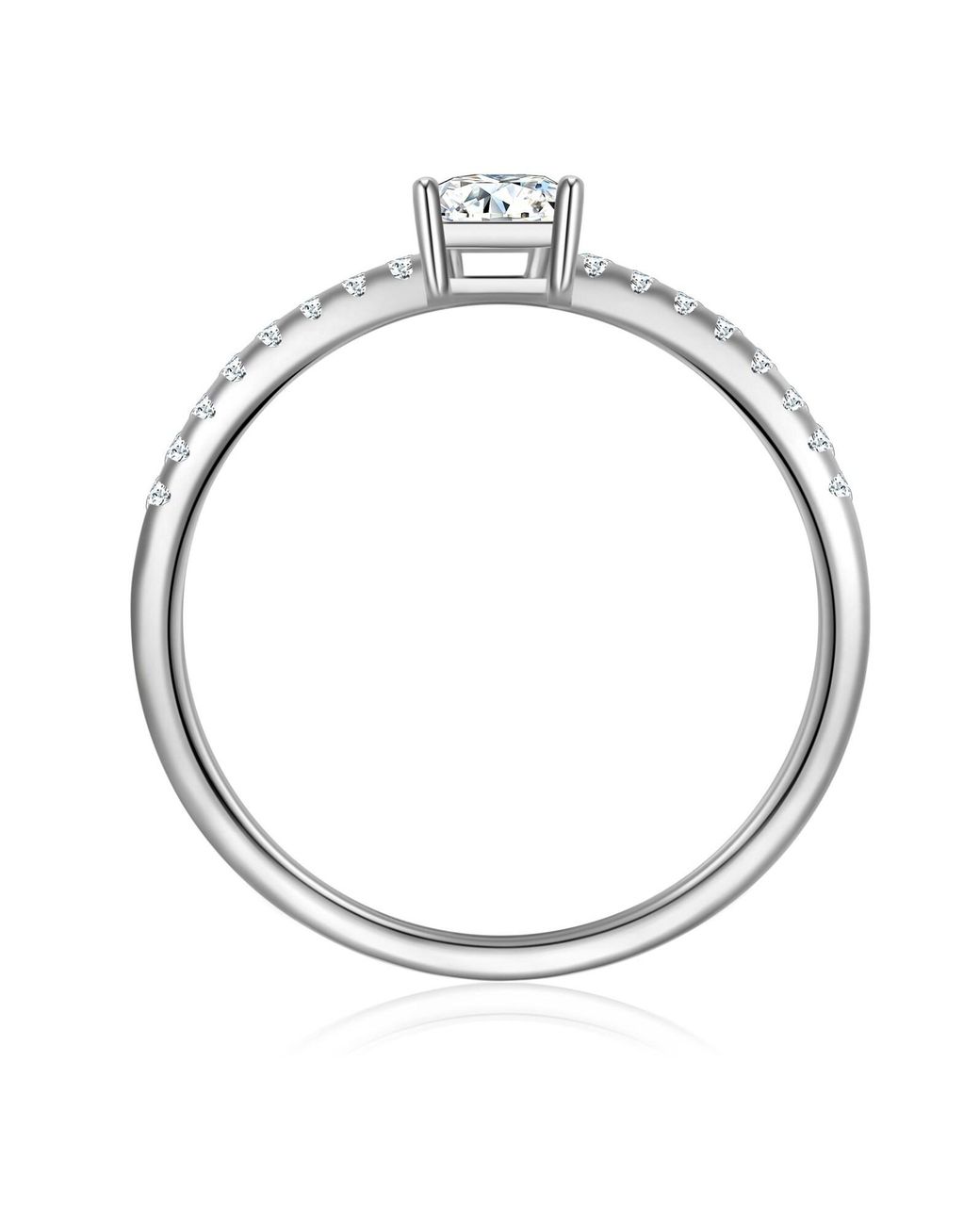 Trilani White Ring