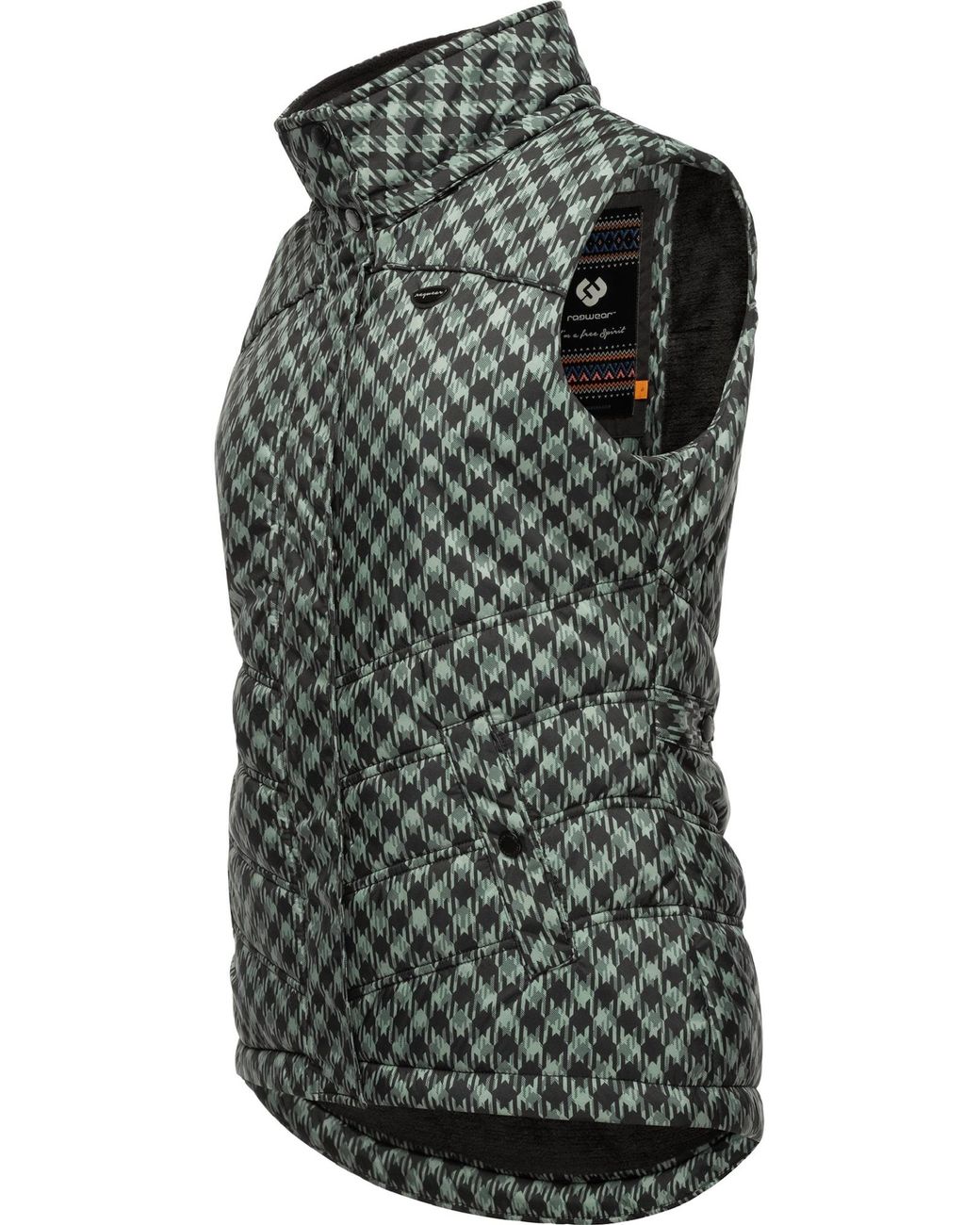 Ragwear Black Weste Hesty