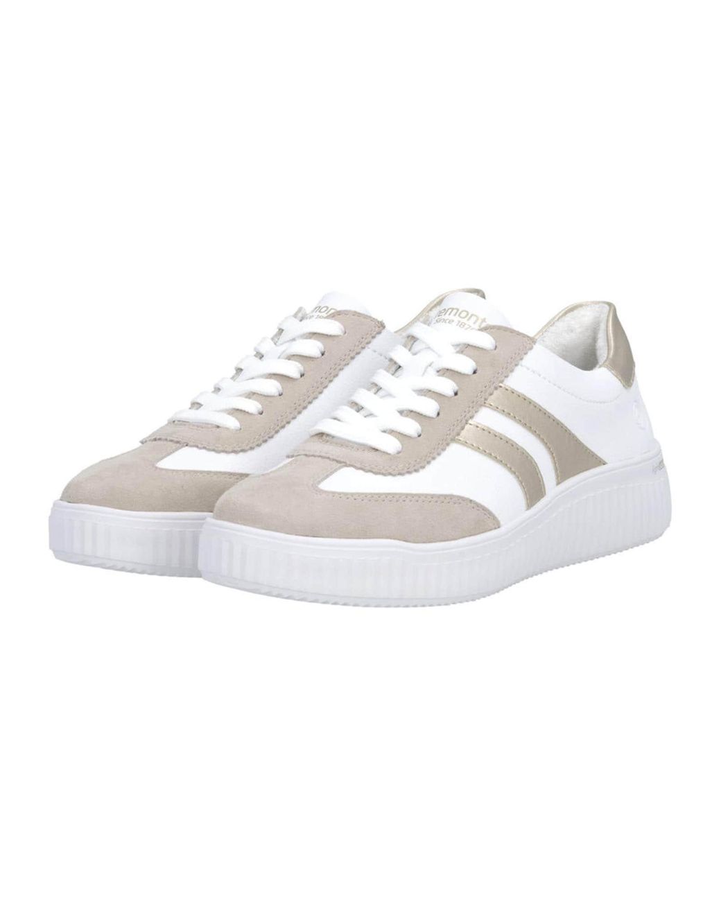 Remonte White Sneaker Low Basic