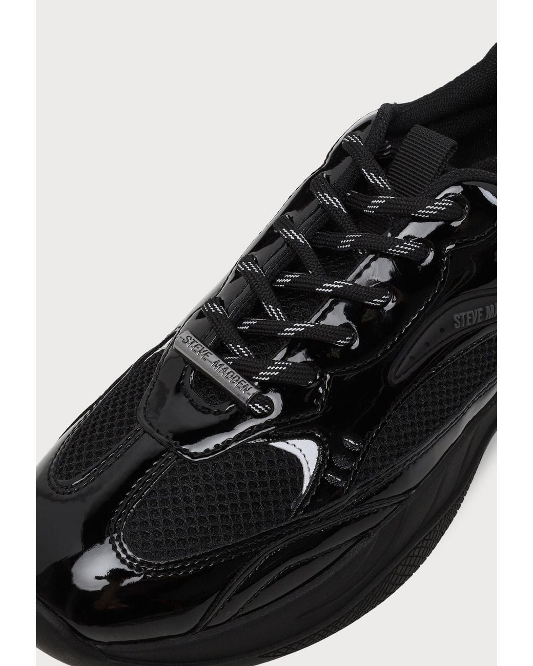 Steve Madden Black Sneaker Premio-E