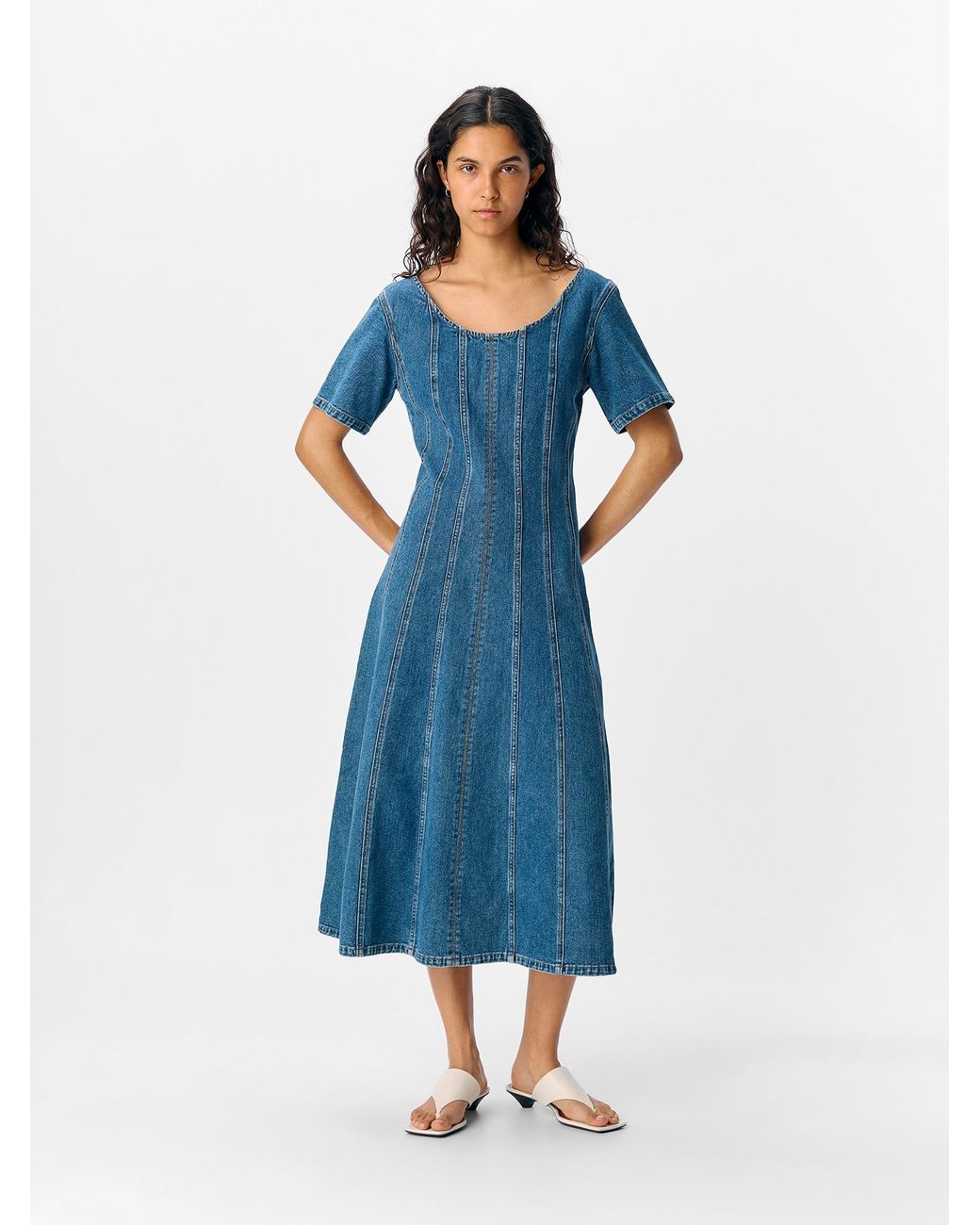 Object Blue Kleid Objloray