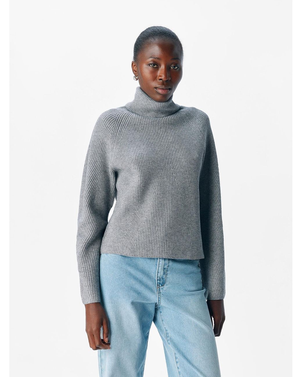 Object Gray Pullover Objviola