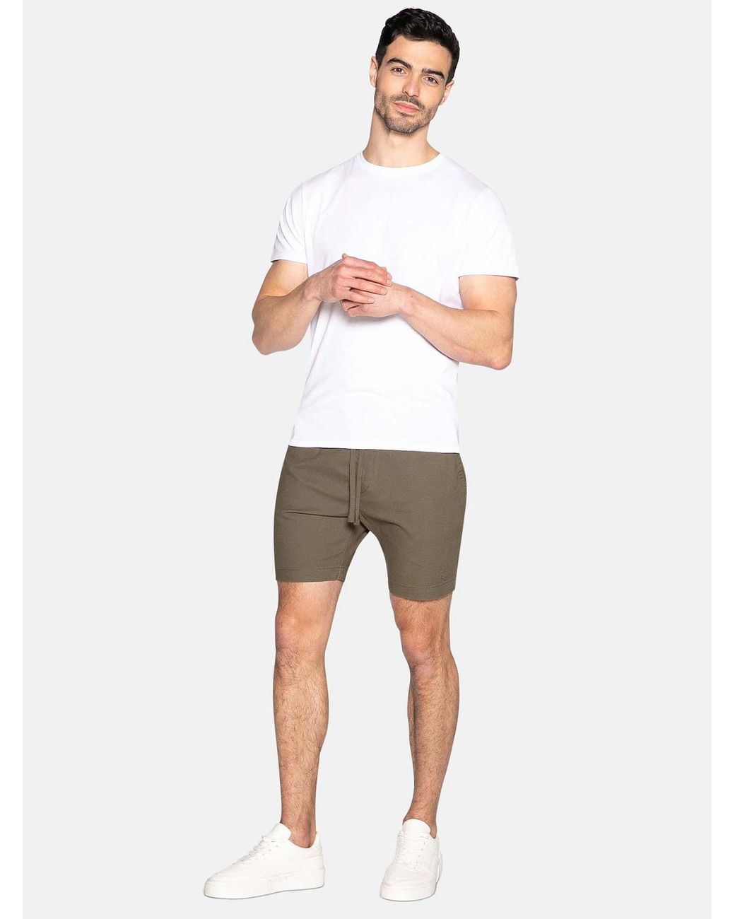 Threadbare Shorts Mambo in Green für Herren