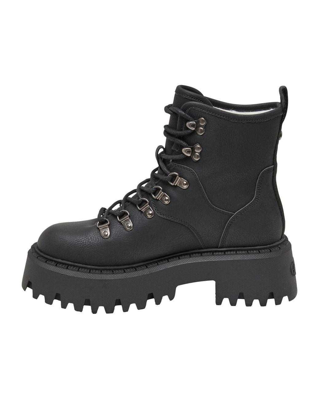 Buffalo Black Schnürstiefelette Aspen