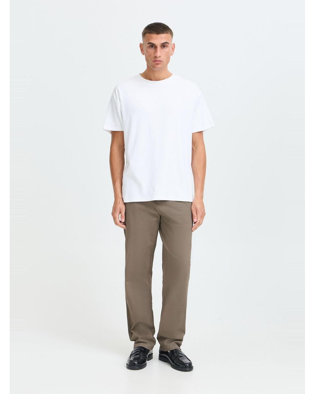 Solid Chinohose Sdtate in Gray für Herren
