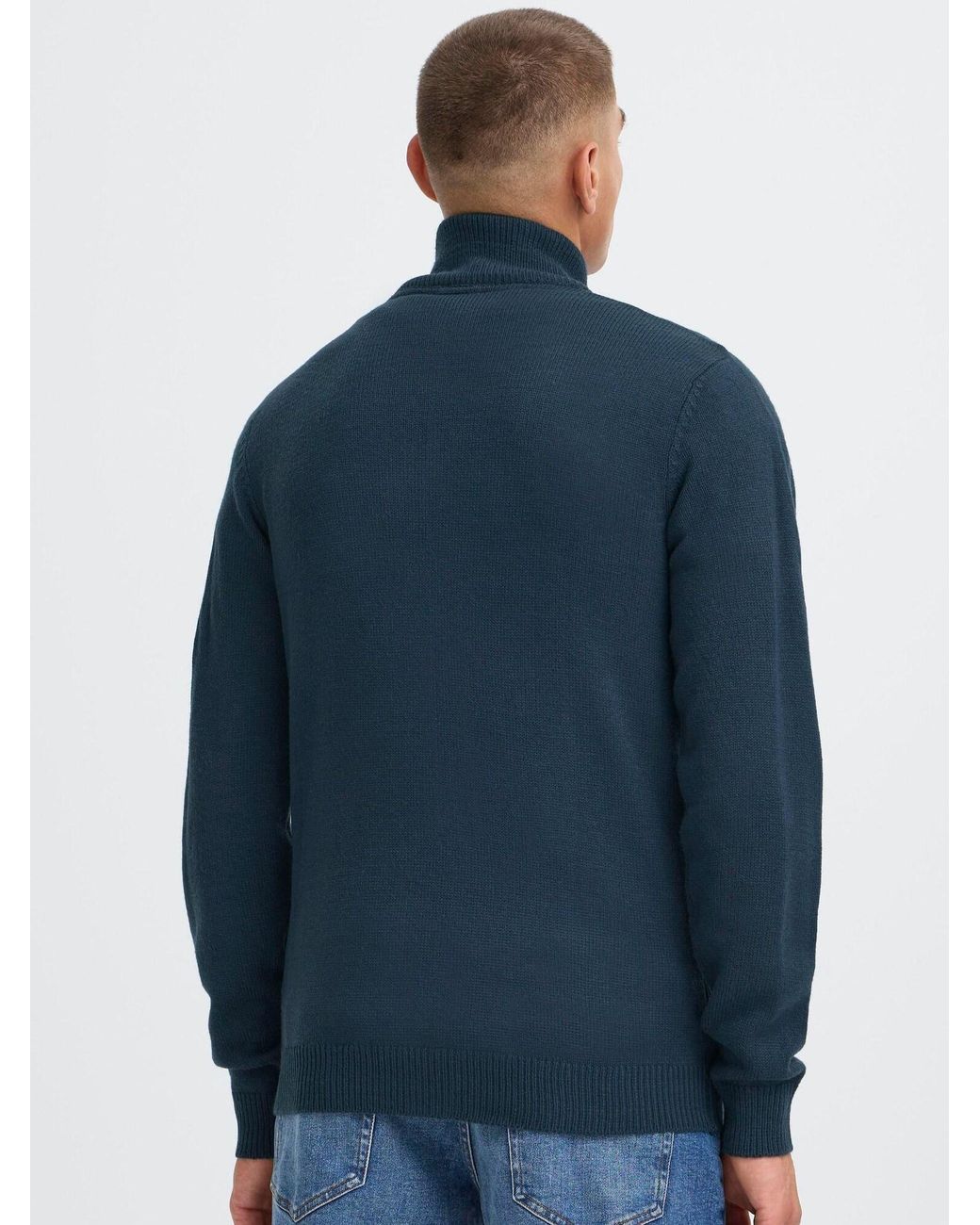 Solid Strickjacke Sdbabal in Blue für Herren