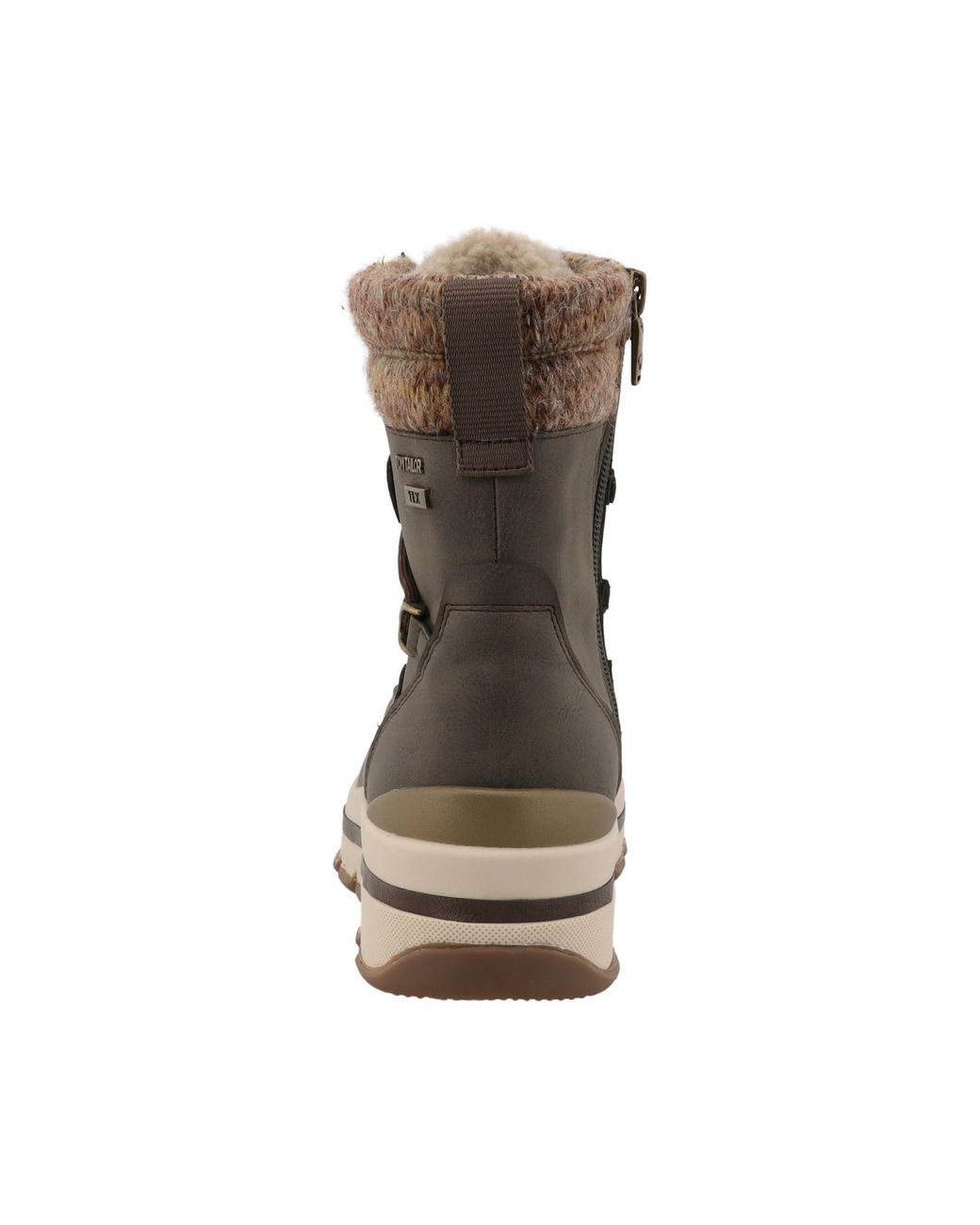 Tom Tailor Brown Schnürstiefelette