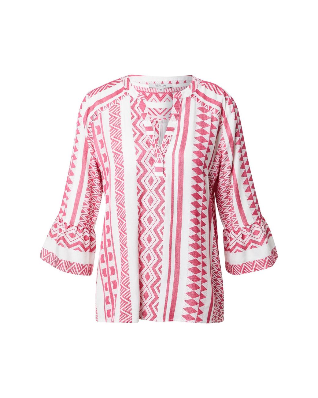 comma casual identity Bluse in Pink | Lyst DE