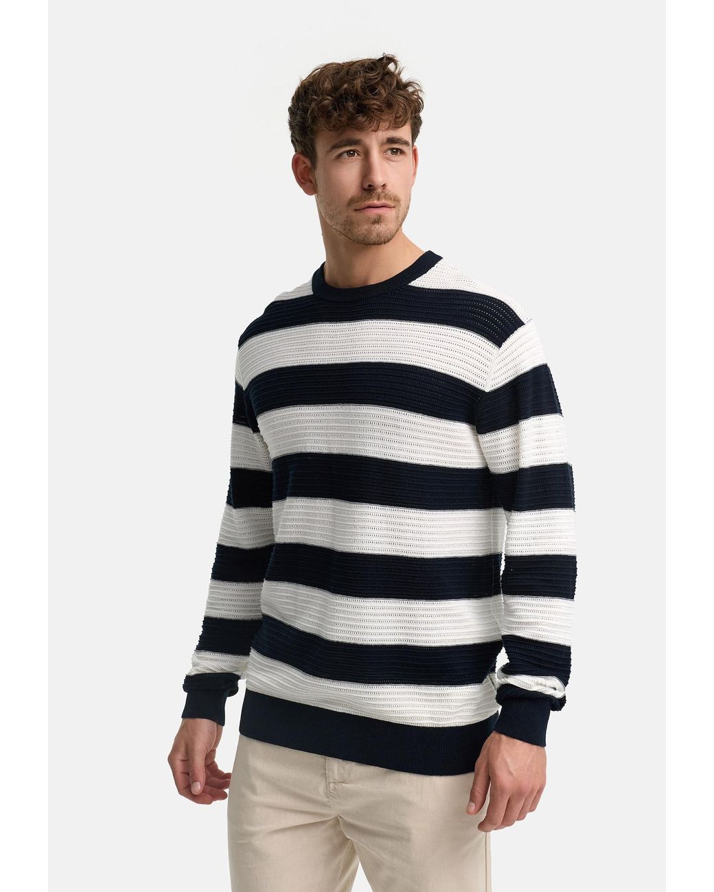 INDICODE Pullover Intidsel in Blue für Herren