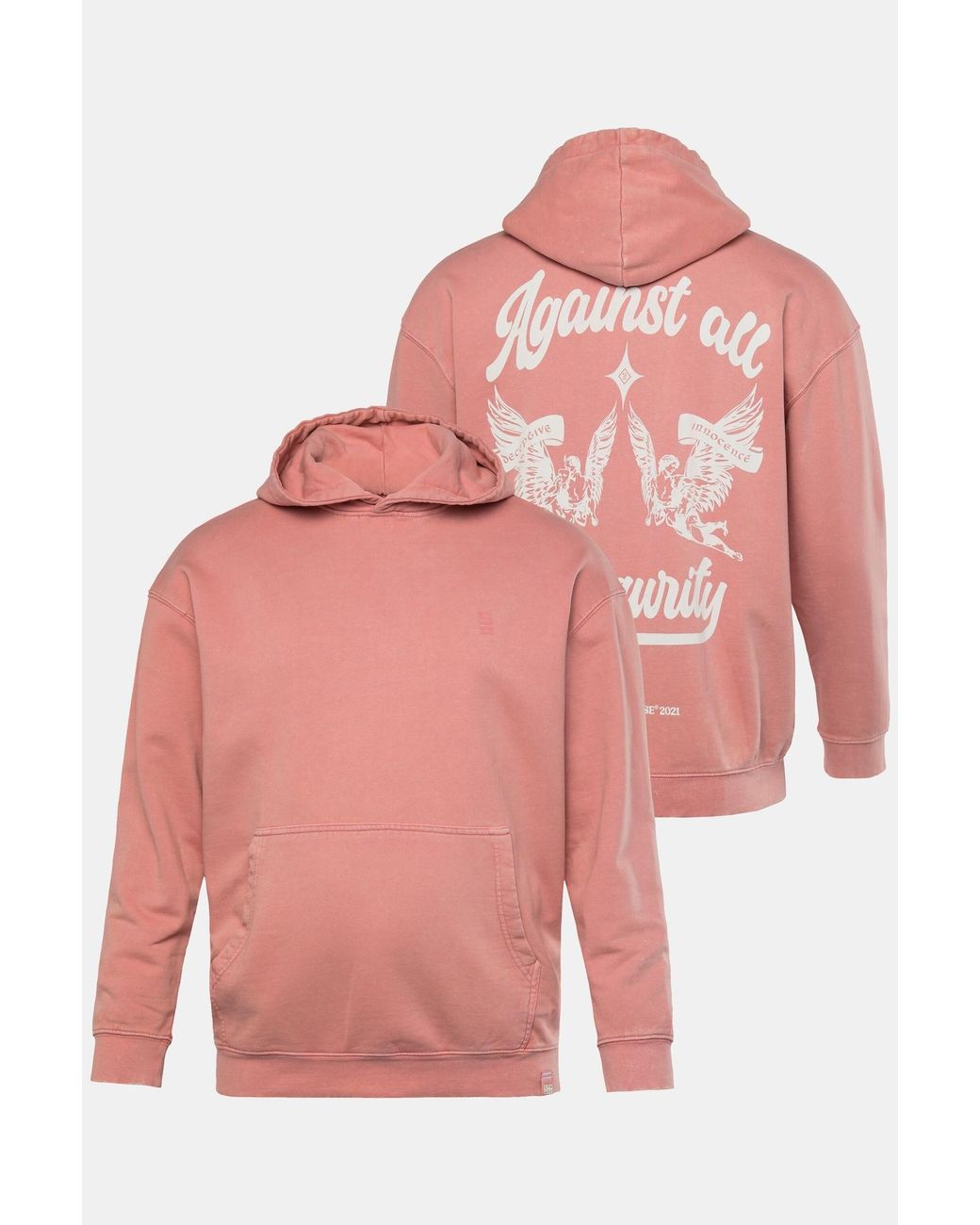 STHUGE Sweatshirt in Pink für Herren