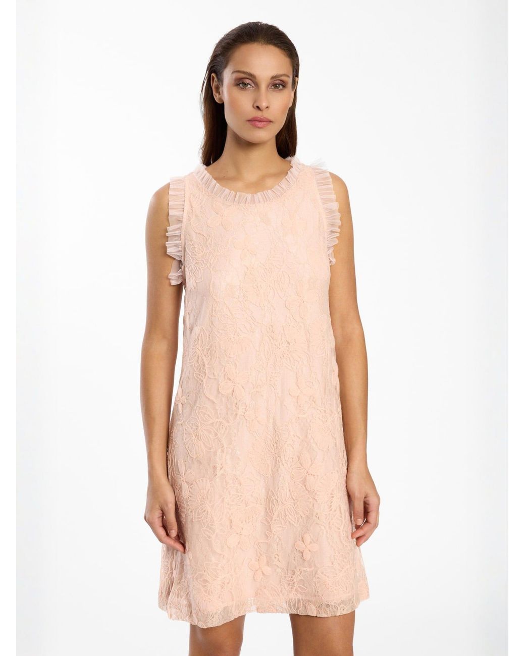 Ana Alcazar Pink Kleid Daisa