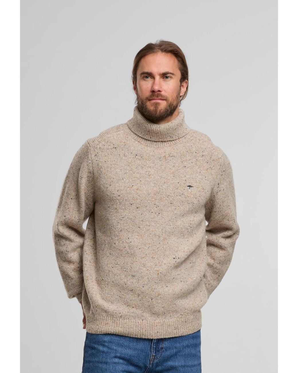 Fynch-Hatton Pullover in Gray für Herren
