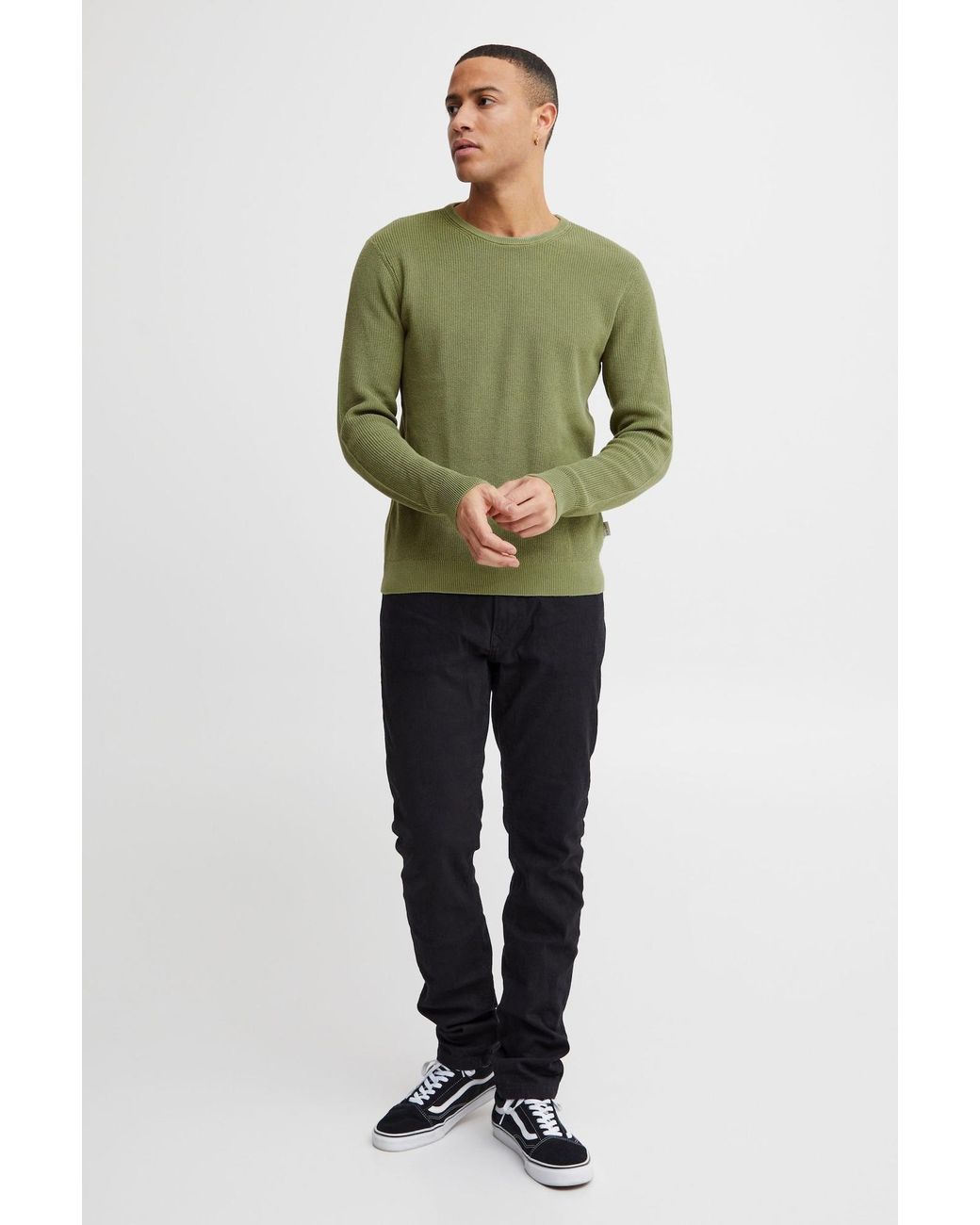 11 Project Pullover Predwin in Green für Herren