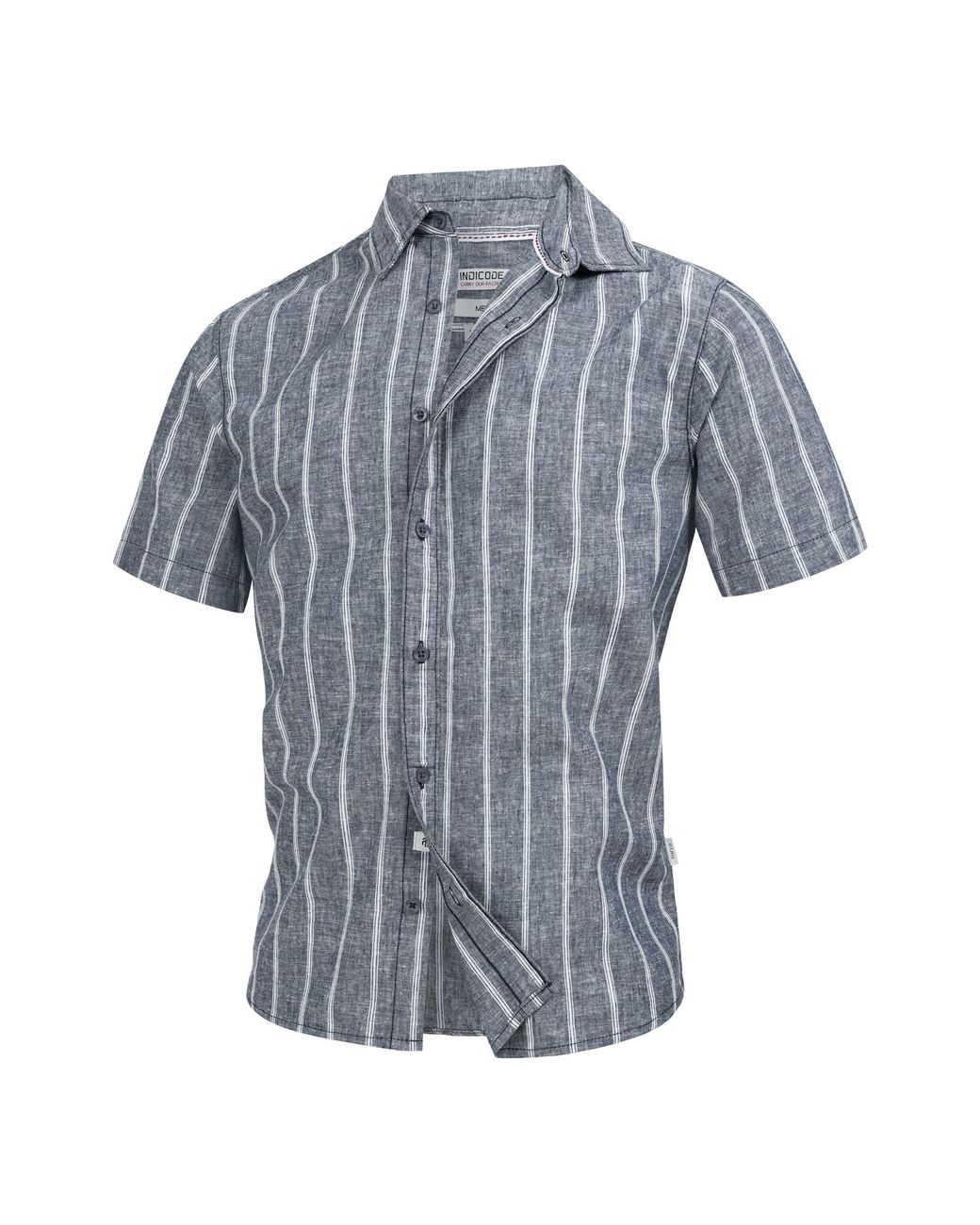 INDICODE Hemd Trypper in Blue für Herren