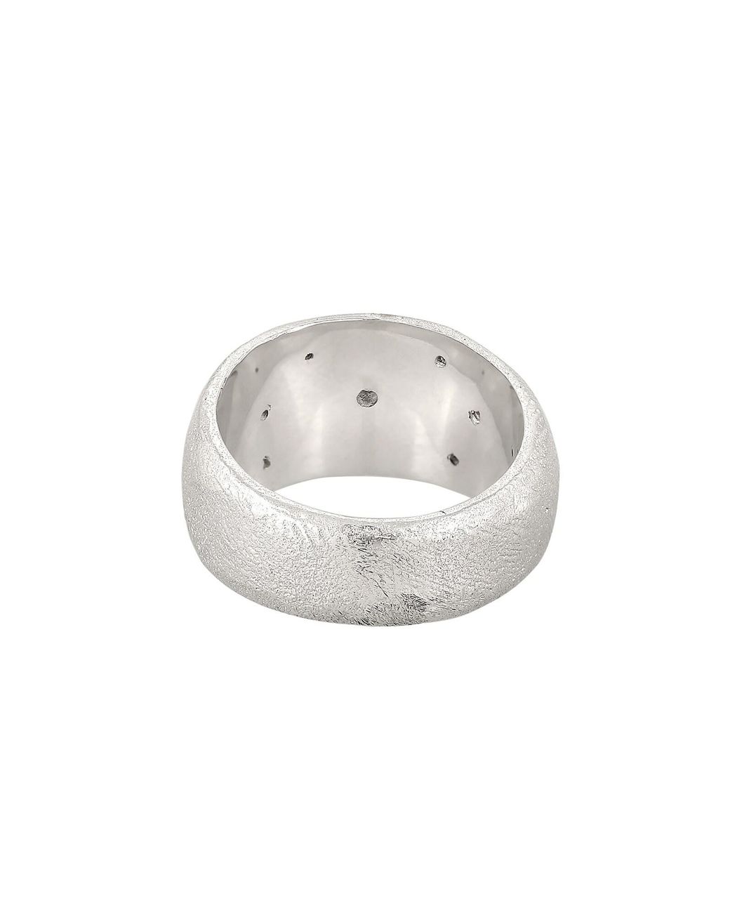 Kuzzoi Ring Astro in White für Herren