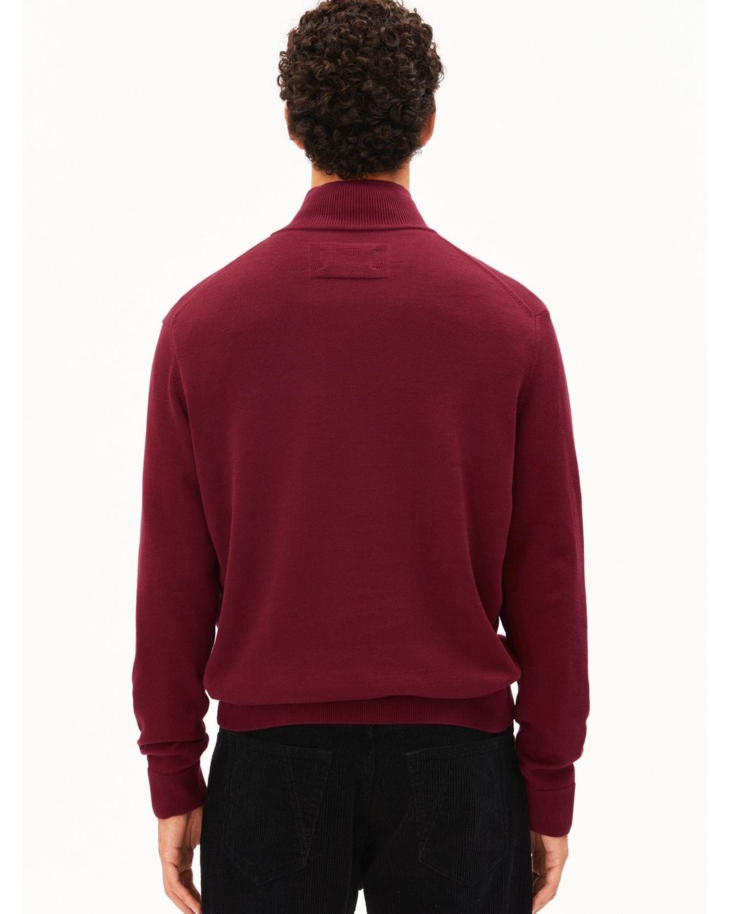 ARMEDANGELS Pullover Faabes in Red für Herren