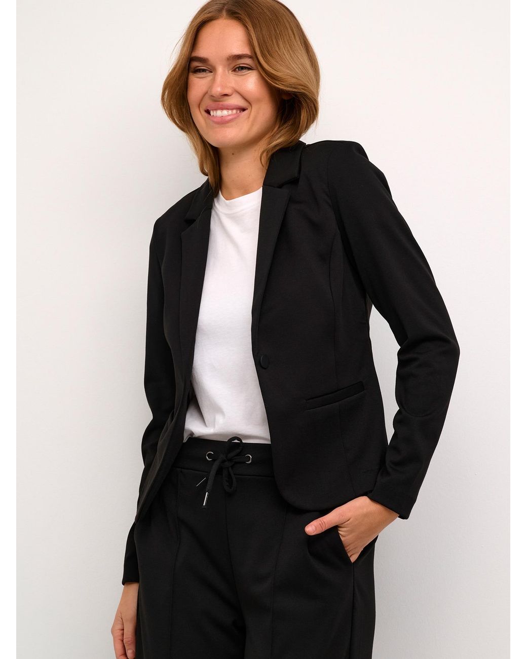 Kaffe Black Blazer Ka Jenny
