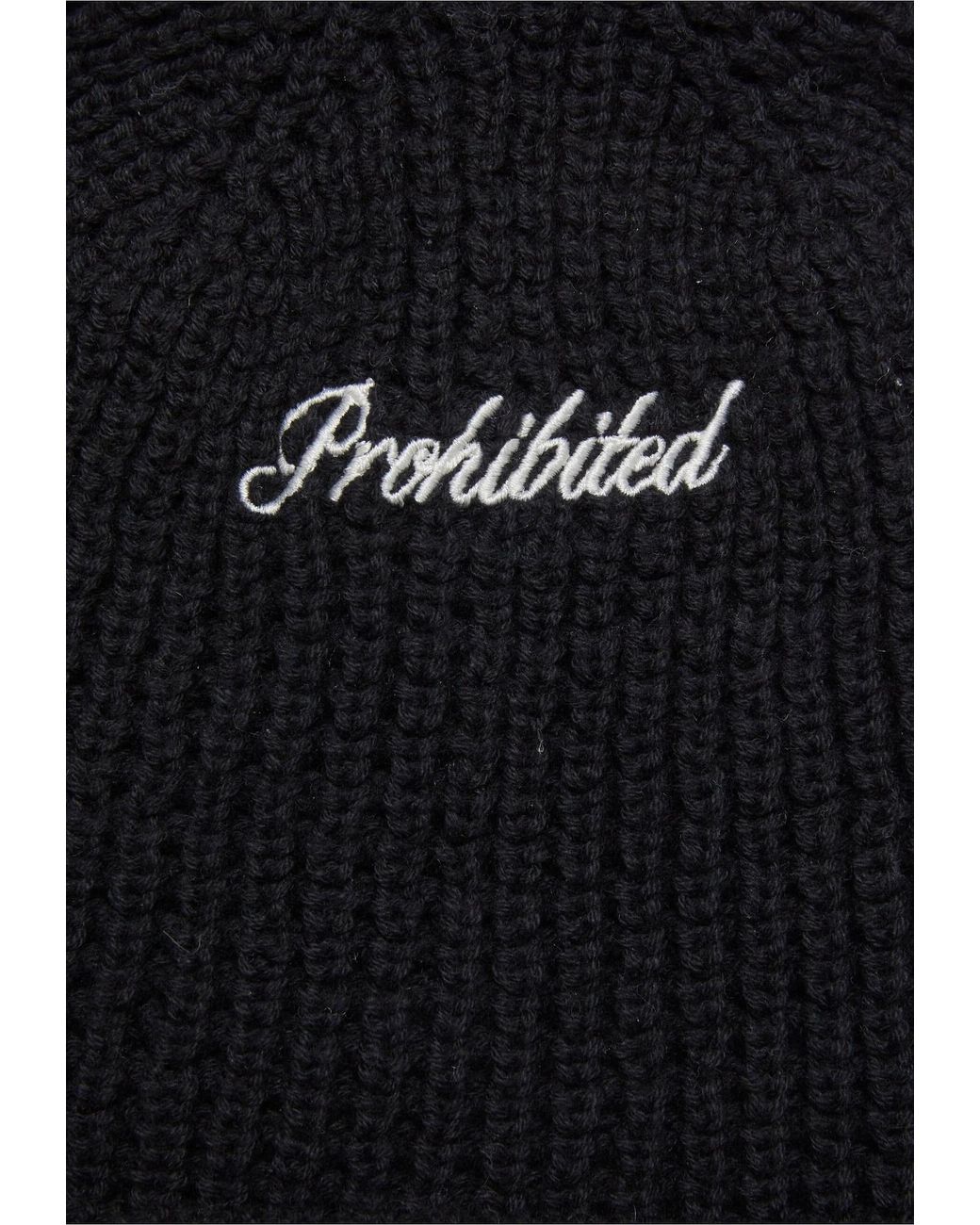 Prohibited Mütze in Black für Herren
