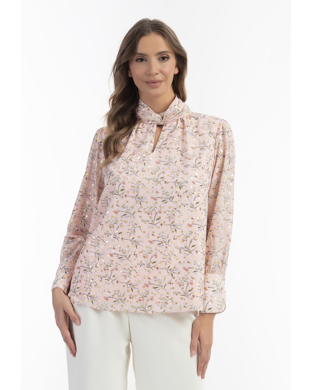 faina Pink Bluse Caneva