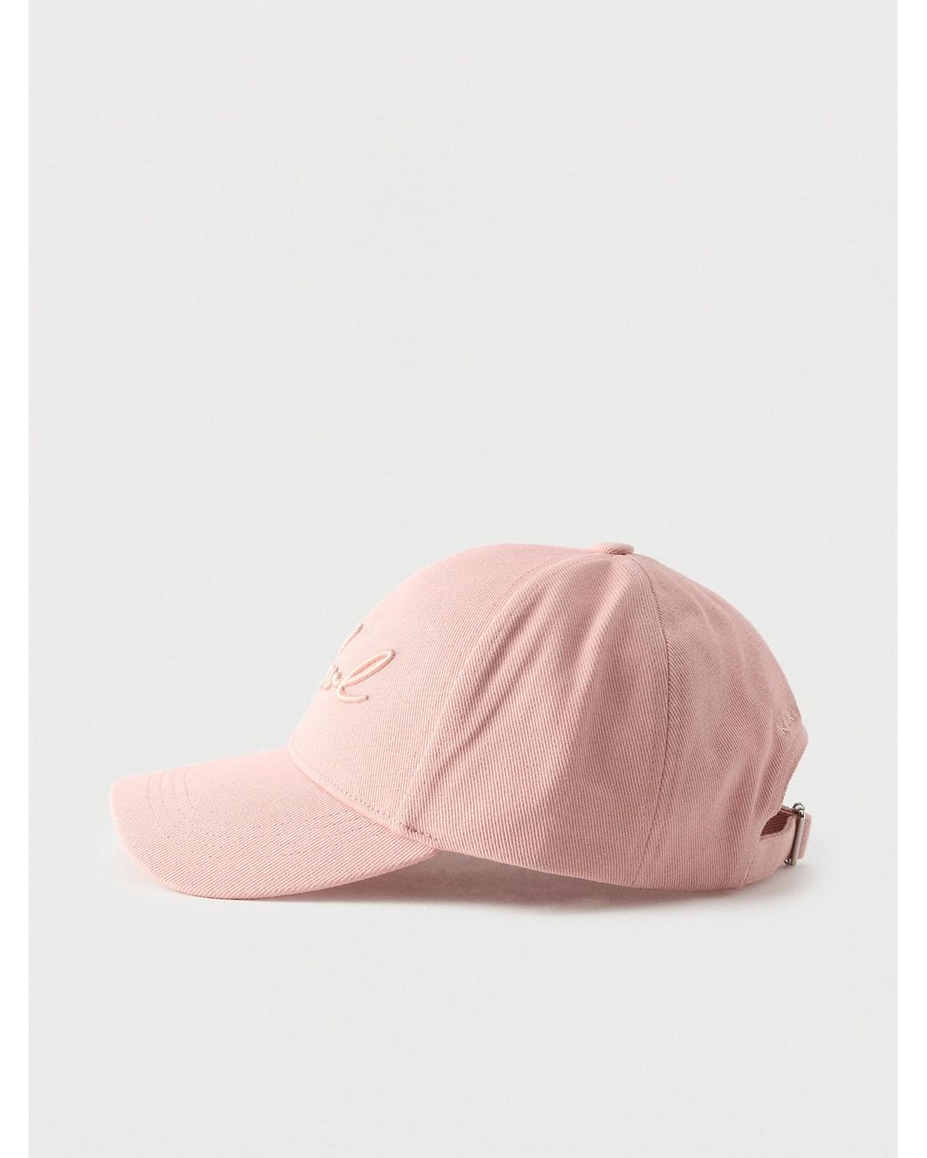 Karl Lagerfeld Pink Cap
