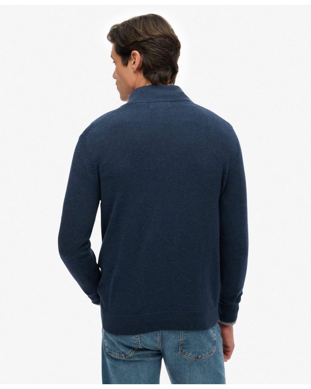 Superdry & Co Pullover Essentials in Blue für Herren