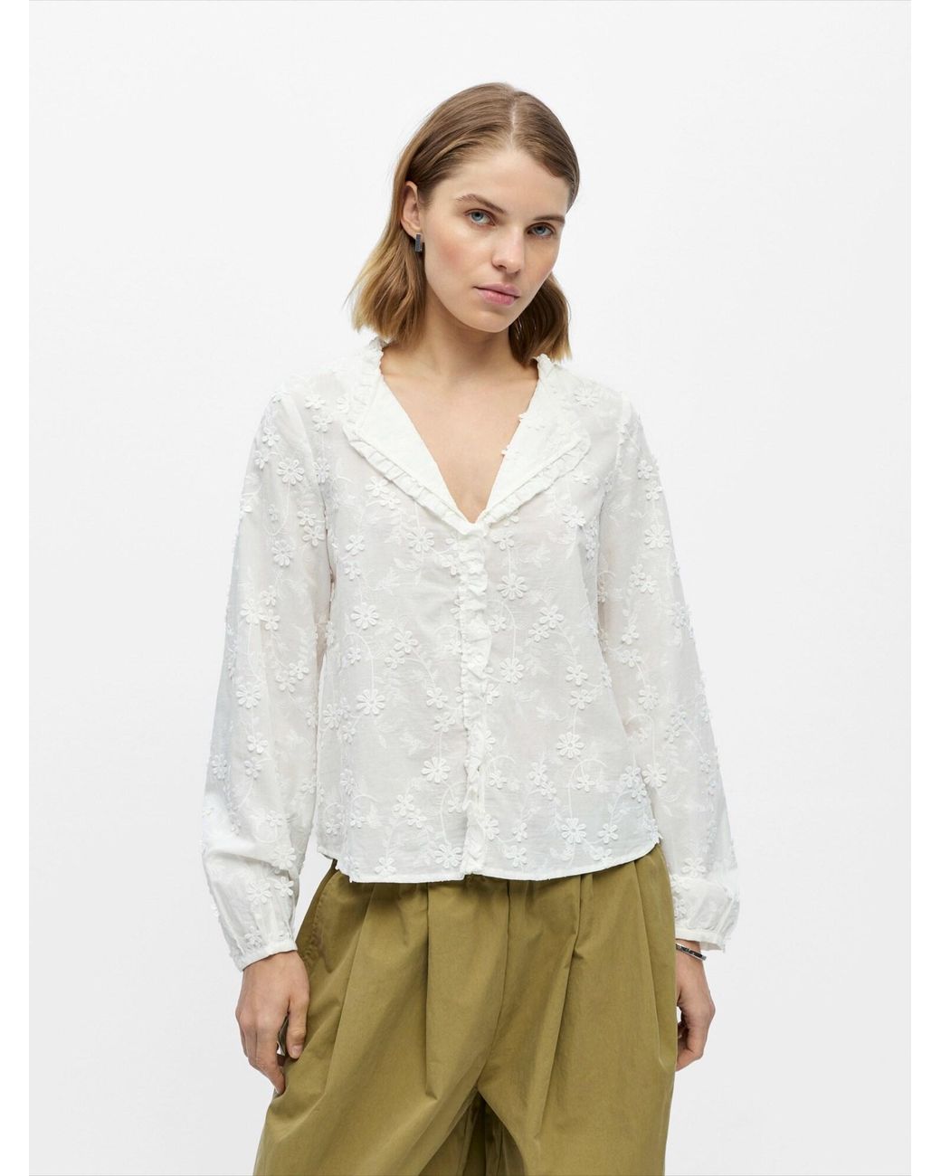 Object White Bluse Objkarli