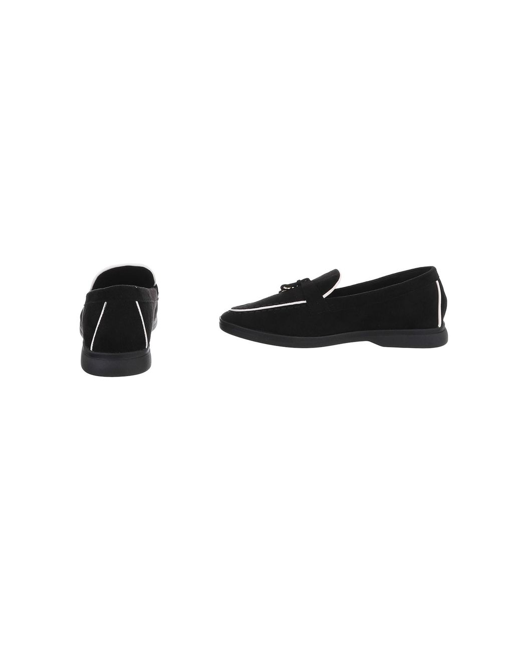 Ital-Design Black Slipper