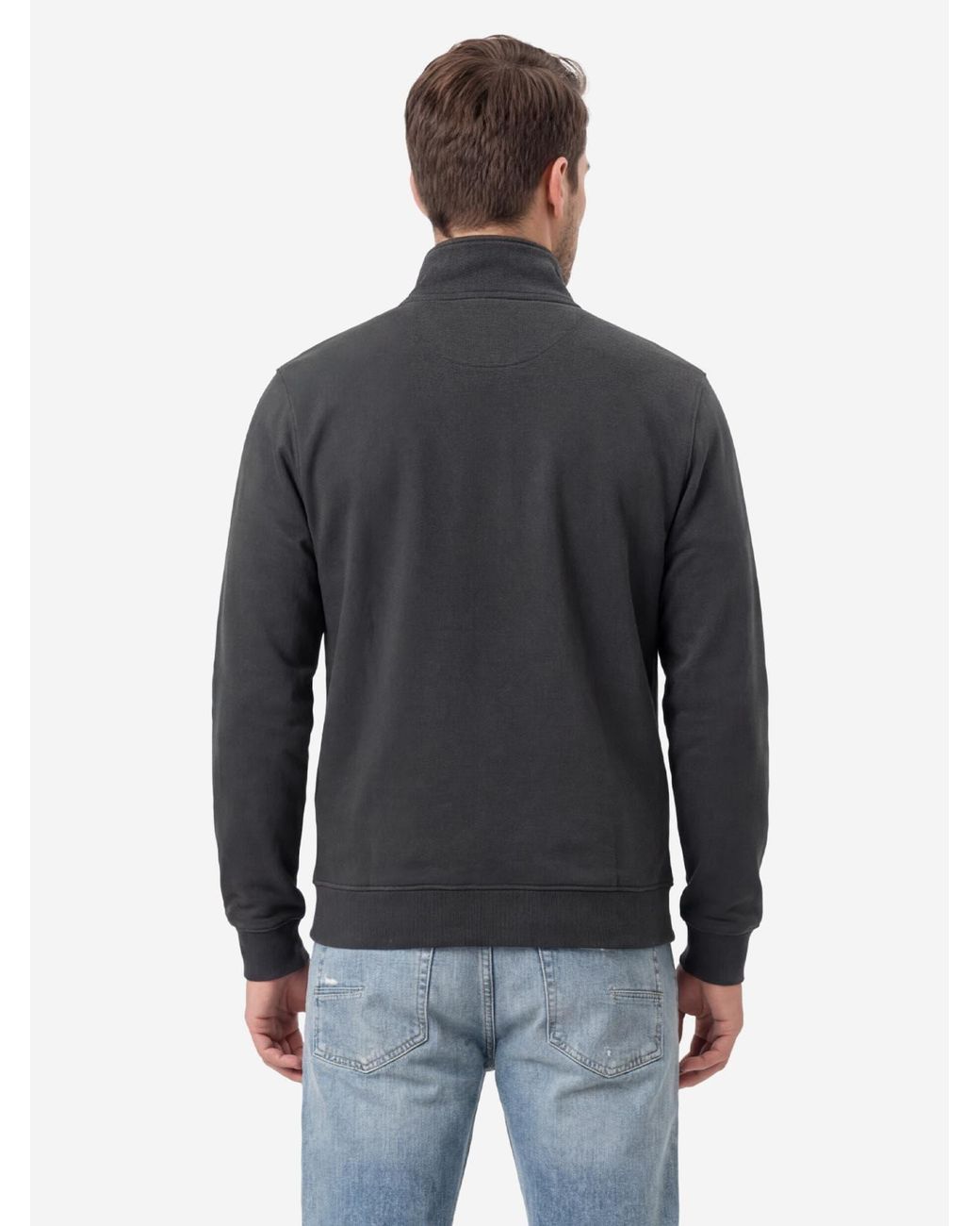 S.oliver Oliver Sweatjacke Basic in Gray für Herren