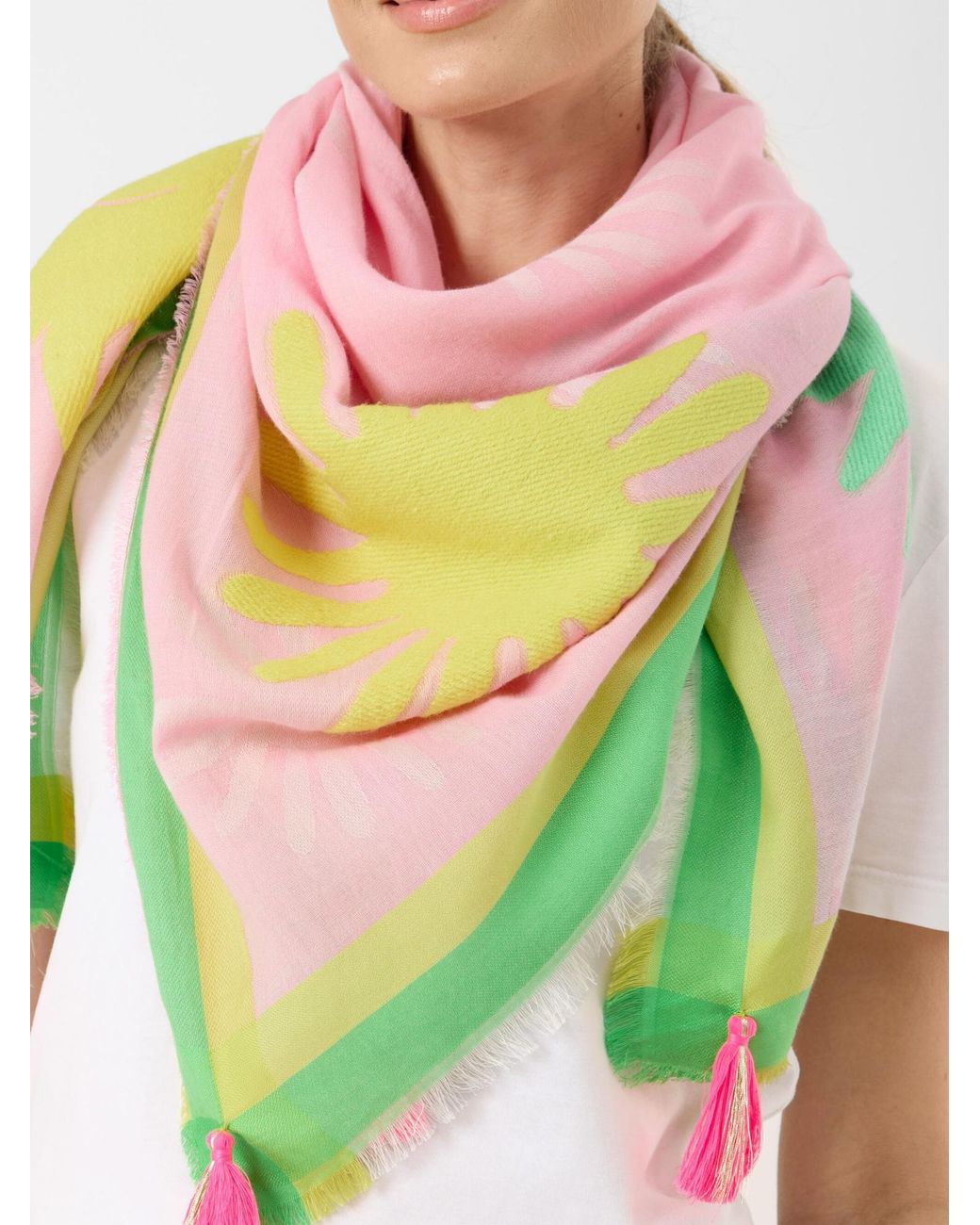 Codello Pink Tuch Mit Sonnen-Motiven