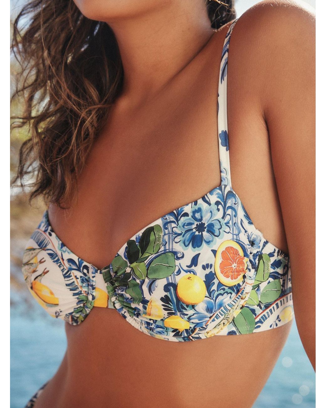 Next Blue Bikinitop