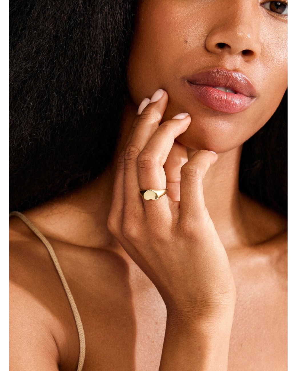 Pilgrim Metallic Ring Arin