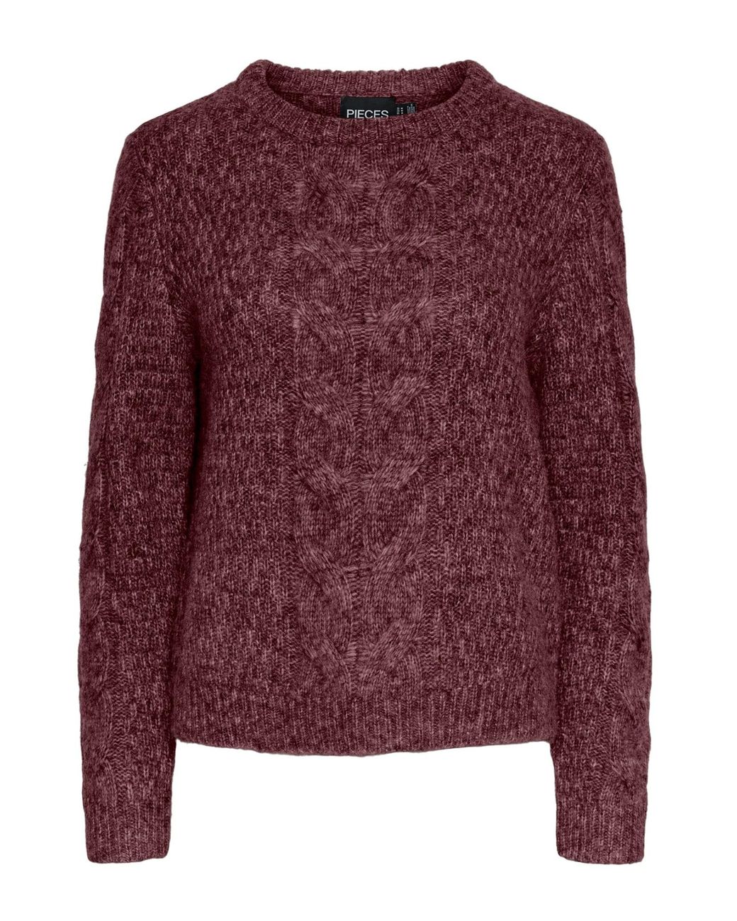 Pieces Purple Pullover Pcnina