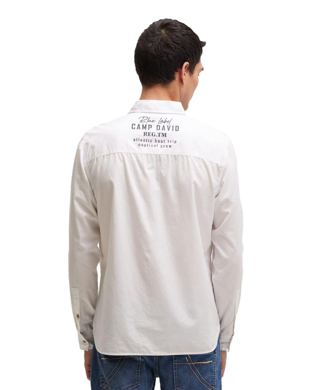 Camp David Hemd in White für Herren