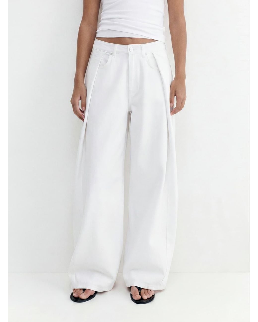 Pull&Bear White Jeans