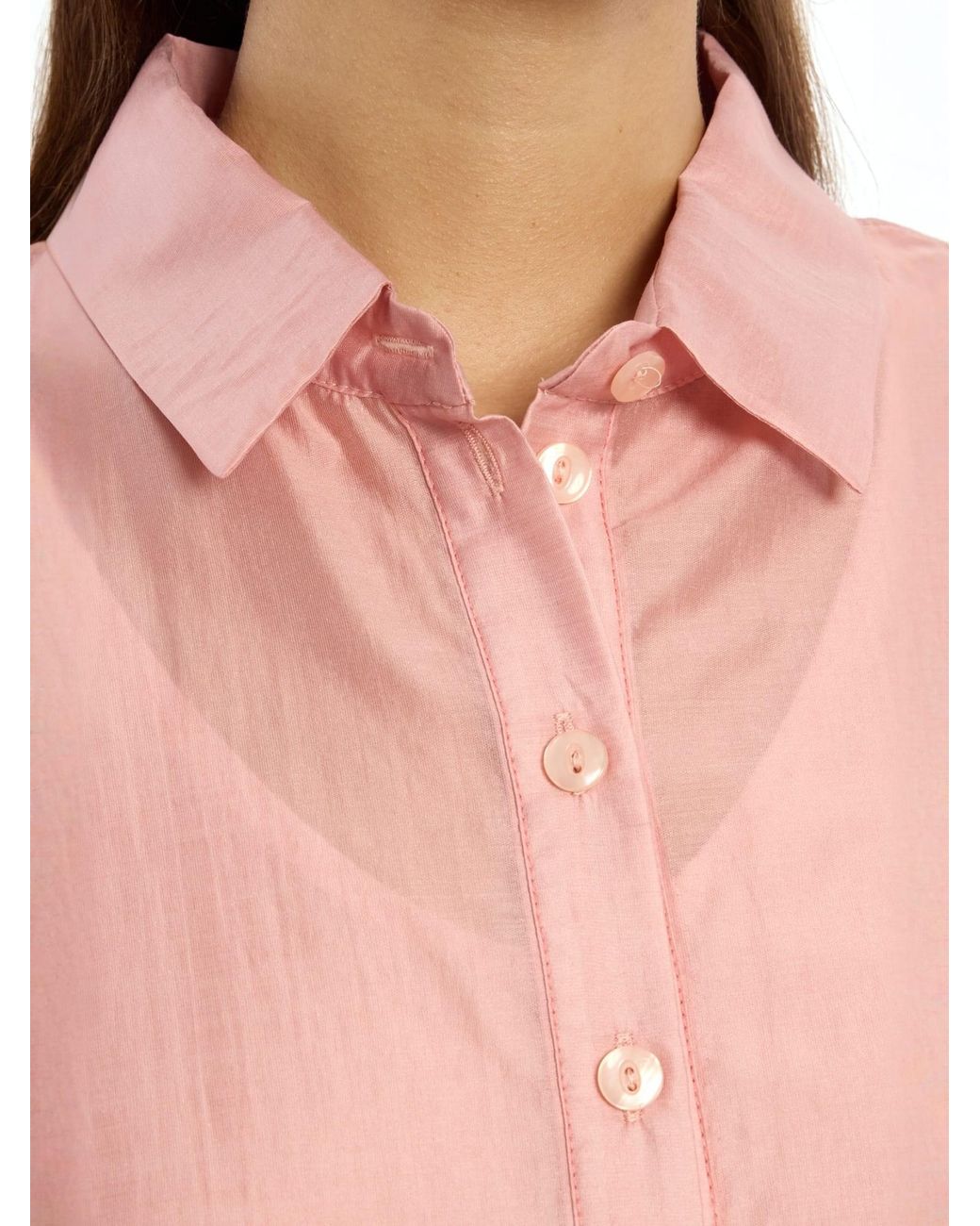Ana Alcazar Pink Blusenkleid Wakea