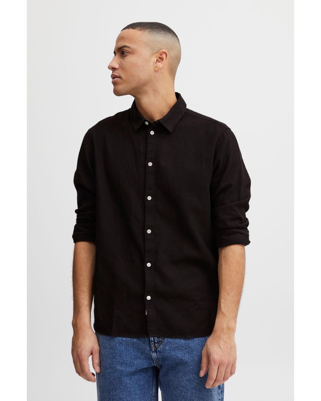 Solid Hemd Sdenea in Black für Herren