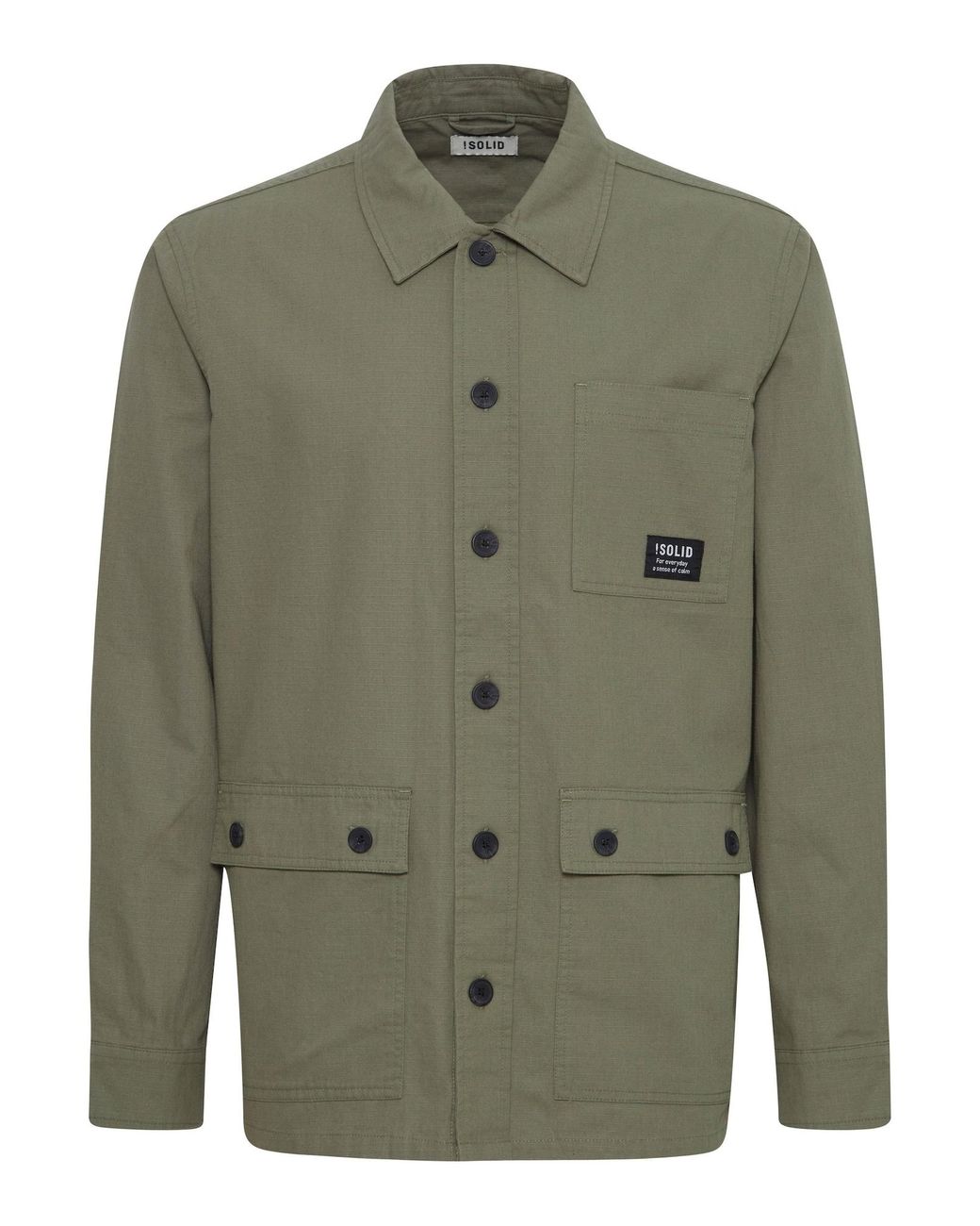 Solid Übergangsjacke Laurie in Green für Herren