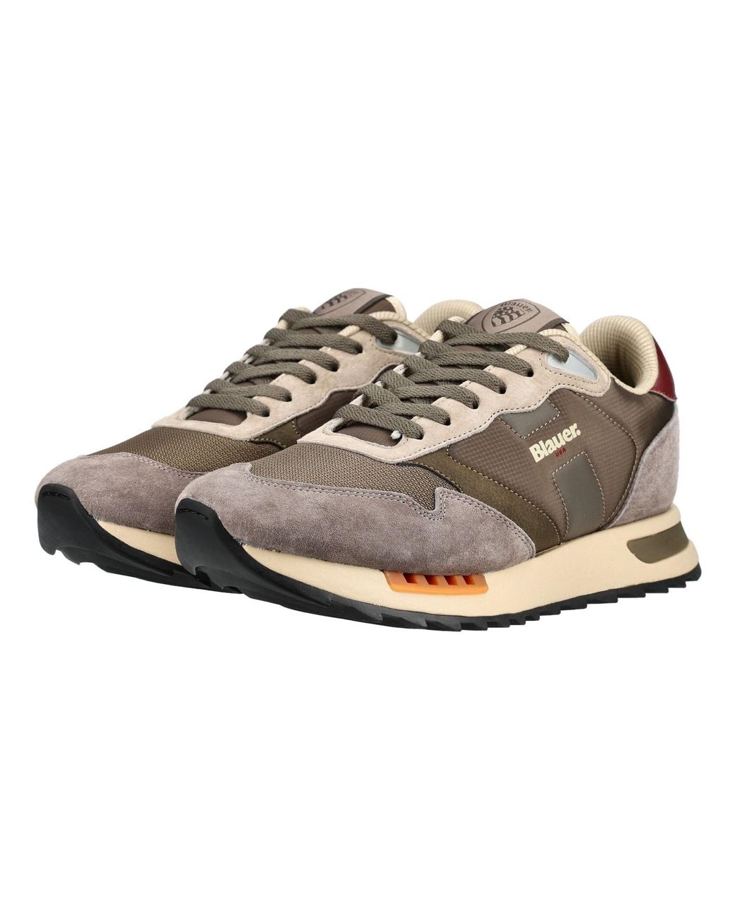 Blauer Sneaker in Multicolor für Herren