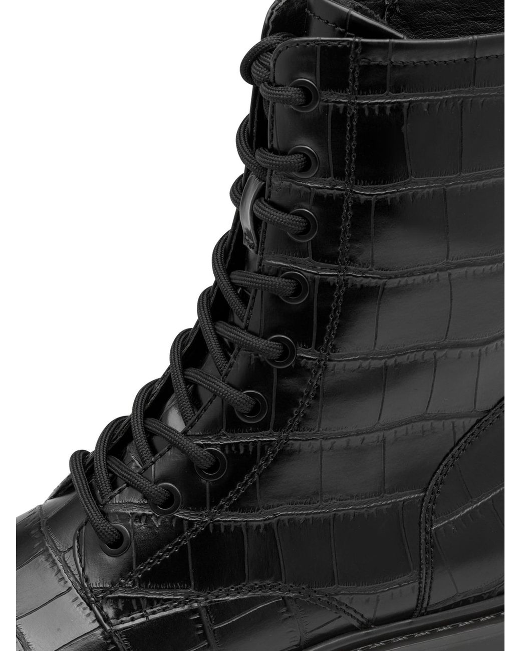 Tamaris Black Schnürstiefelette