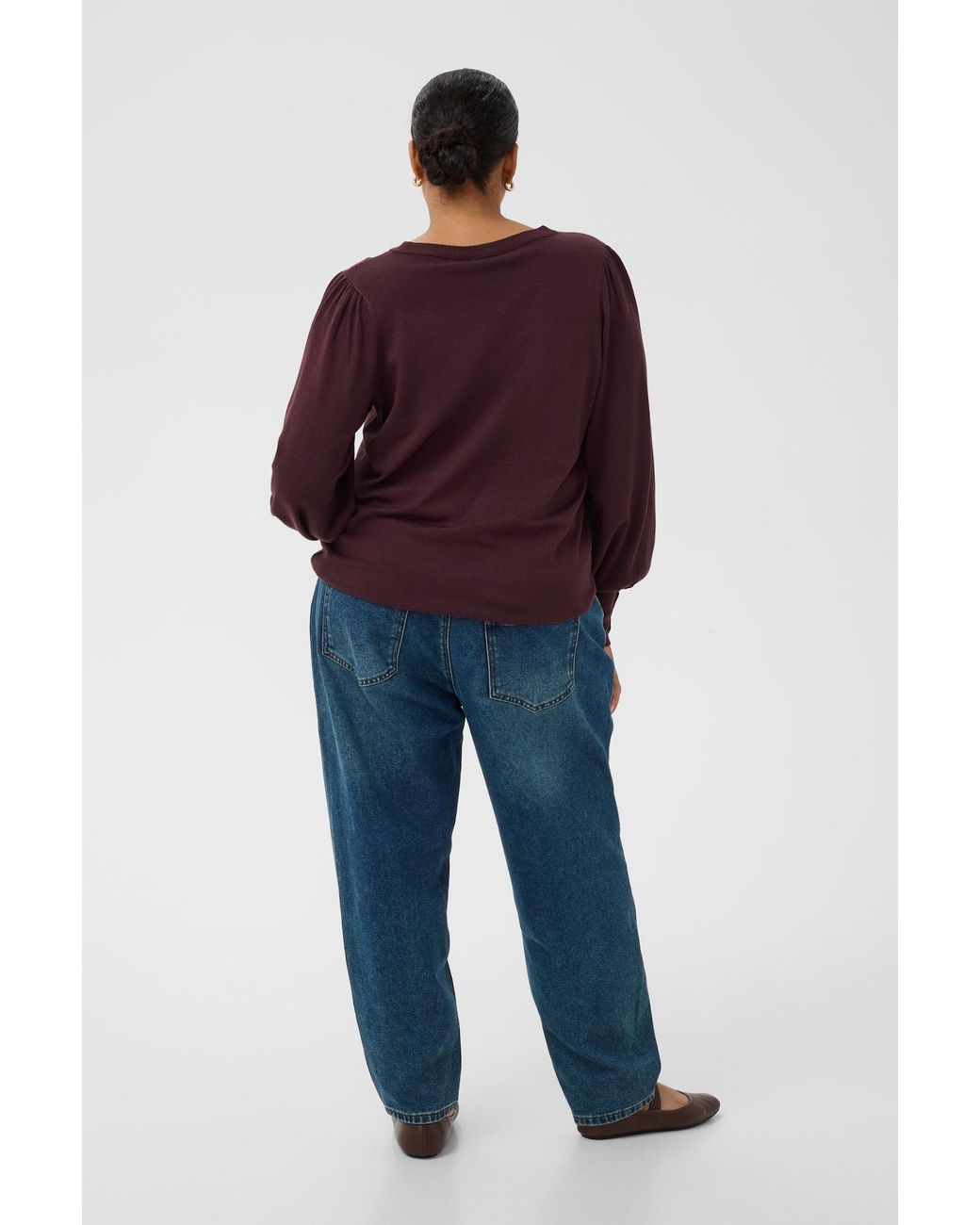 Kaffe Red Pullover
