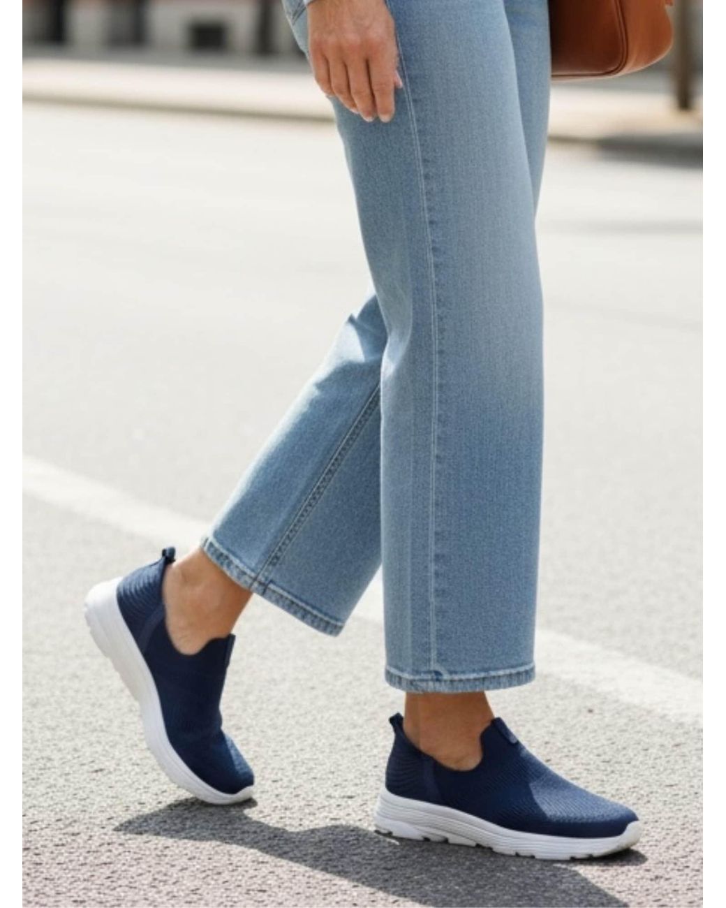 Kumixi Blue Slipper Sneaker