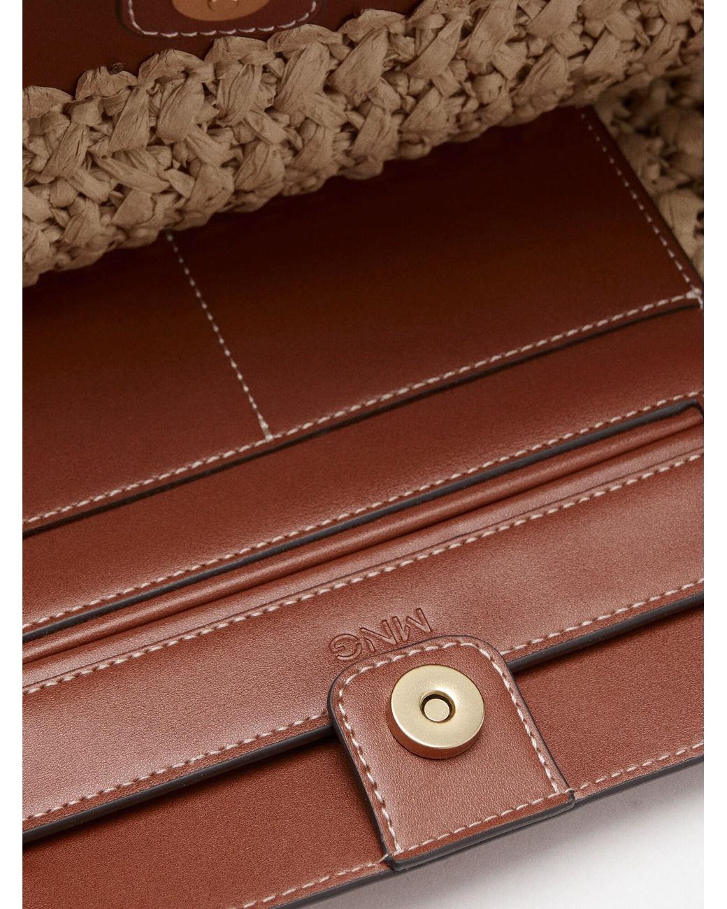 Mango Brown Shopper Paros