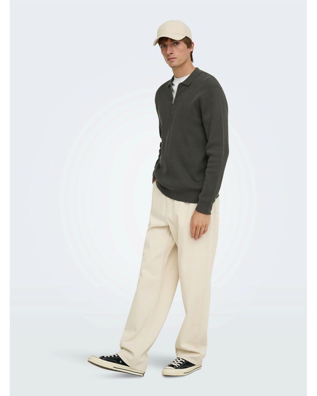Only & Sons Pullover Onsphil in Green für Herren