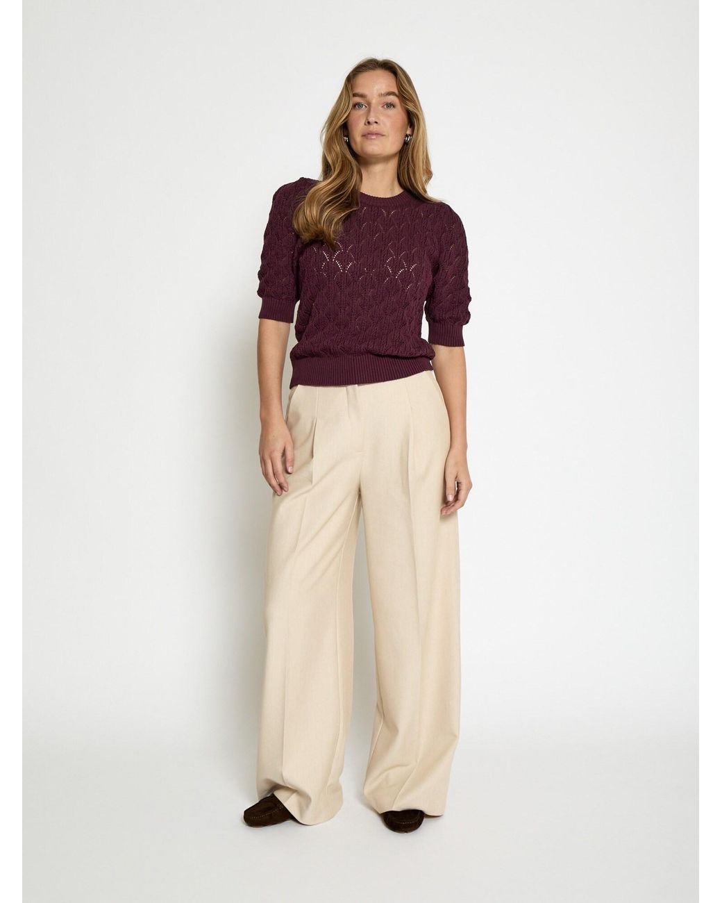 Minus Purple Pullover Lamina